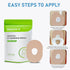 Dexcom G7 Adhesive Patches Waterproof, 30 Pack Beige Overpatch for Dexcom G7, Premium Transparent Overlay Patches,