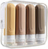 TSA Approved Travel Bottles for Toiletries, 3oz Leak Proof Refillable Silicone Containers for Shampoo Conditioner