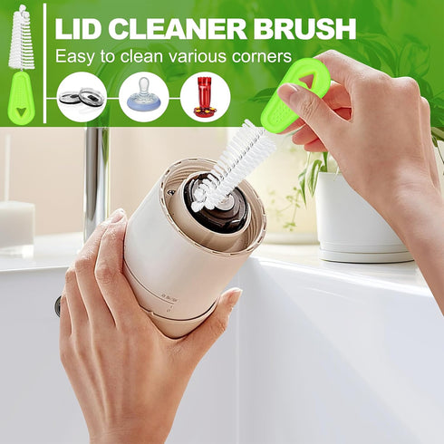 Set 3, 14 Rnoafmu Bottle Brush Cleaner of in Long Handle Water Bottle & Straw Cleaner Brushes for Washing Tumblers