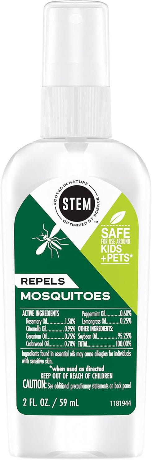 Stem Repels Mosquitoes, Botanical Extracts Mosquito Repellent Spray, 2 fl oz Pack of 1