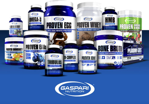 Gaspari Nutrition Proven Vegan Protein - Organic Natural Protein, Gluten Free, Soy Free, NON GMO - 2lbs, Double