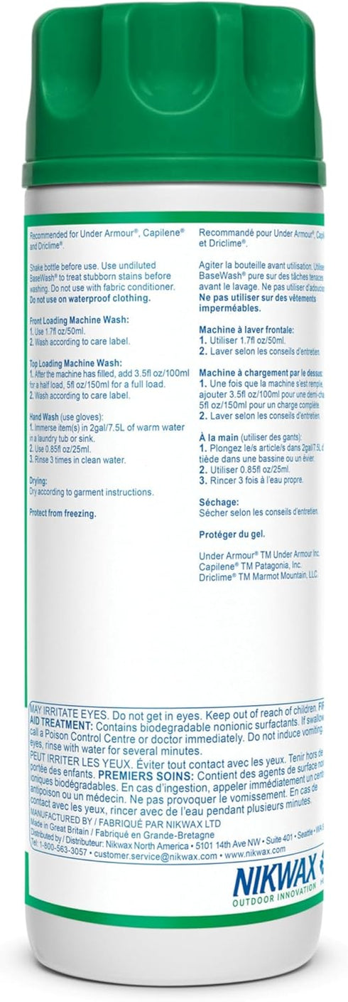 Nikwax BaseWash for Enhanced Baselayer Care
