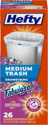 Hefty Medium Trash Bags - Fabuloso Scent, 8 Gallon, 26 Count