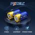 PKCELL 12 Pack R20P 1.5V D Batteries, D Size Non-Rechargeable Batteries, Long-Lasting Power Super Heavy Duty Battery