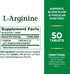 Nature's Bounty L-Arginine, Supports Blood Flow and Vascular Function, 1000 mg, Tablets, 50 Count
