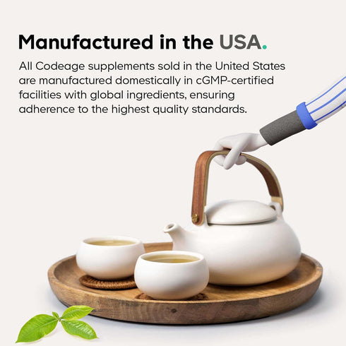 Codeage USDA Certified Organic Iodine Drops, 250 Mcg Per Serving, Liquid Iodide Supplement, 2 fl oz