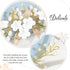 Unicra Silver Bride Wedding Hair Vine, Flower Bridal Hair Piece, Pearl Hair Accessories for Women & Girls (Gold)