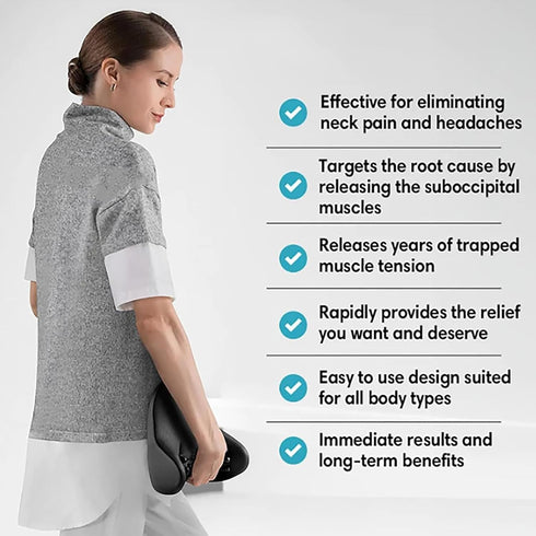 MOCIUN Newlife Neck Device, Neck and Shoulder Relaxer, Newlife NeckEase - Suboccipital Release Tool, Neck Stretcher