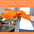 Sibba 1 Heavy Duty Rubber Dishwashing Gloves - Pair for Kitchen & Gardening