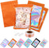 150-pack 6 x 9 in Holographic Mylar Bags with Clear Window, Resealable Foil Pouches for Food Storage, Smell Proof