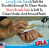 Lola Products Hand & Nail Brush | Heavy Duty Dual Sided, Soft & Stiff, Solid Wood, Cleans Hands & Fingernails