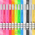 RARJSM Painted Nail Polish Set, 12 Colors Neon Glitter for Nail Art Painting and DIY Manicure Tools
