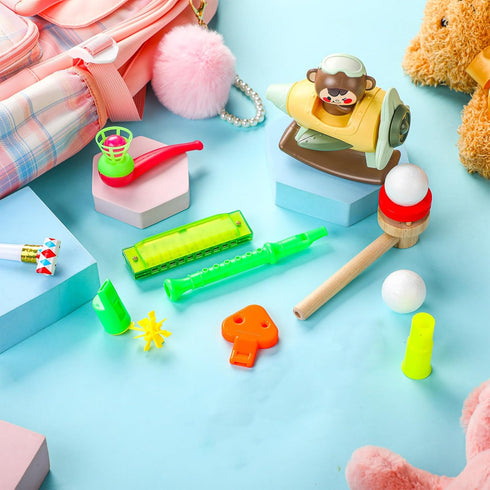 JolliLudo 9 Pcs Oral Motor Placement Therapy Tools for Kids Myofunctional Whistle Tongue Muscle Trainer Controlled Oral