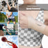 2 Pcs Ultra-Thin Wrist Brace Support for Carpal Tunnel, Pain Relief, Elastic Wraps for Right and Left Hands (Skin Tone)