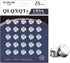 QLQXQTy 25pack LR44 Alkaline Button Cell Batteries 1.5V SR44, 357, AG13, A76, SR44,