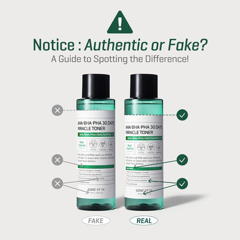 SOME BY MI AHA BHA PHA 30 Days Miracle Toner - 5.07Oz, 150ml - Made from Tea Tree Water for Sensitive Skin - Mild Exfoliating Daily Face Toner - Skin Wastes, Sebum and Oiliness Care - Korean Skin Care