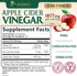 Apple Cider Vinegar Capsules 1877mg - Extra Strength Detox & Cleanse with Vitamin D & Zinc - Premium Vegetarian