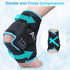 Atsuwell Ankle Ice Pack Wrap, Reusable Gel for Foot Ankle Heel, Cold Compress Therapy for Soothing Pain and Injuries