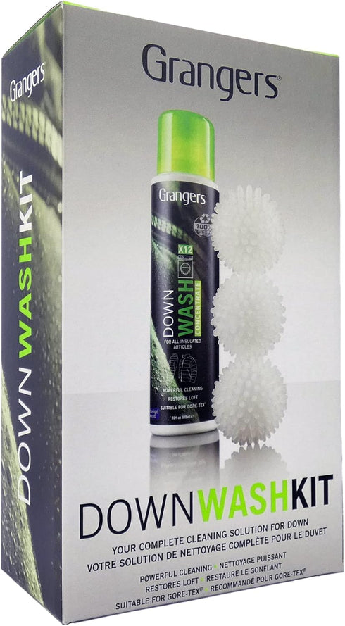 Granger's Down Wash Kit, Thoroughly Cleans All Down Items, Made in England