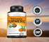 USDA Certified Organic Turmeric Supplement, 1,400mg Turmeric per Serving, Organic Black Pepper, 60 Count