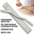 MINZHOUYA 15.75" Muscle Scraper Tool for Back & Legs, Long Bar Myofascial Massage Release Tool, Stainless Steel