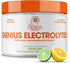 The Genius Brand Genius Electrolytes Powder, Supports Hydration, Energy, Endurance, Muscle Growth & Recovery, Lemon