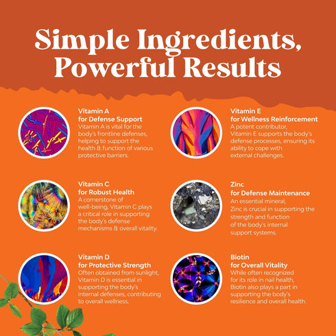 Gummies B12 Gummy Immunity Gummies 30 Count Potent Daily Multivitamin for Adults - Wellness Blend of Vitamin D A C E