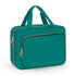 Wedama Medium Toiletry Bag for Women - Hanging Waterproof Makeup Bag for Travel, Thickened PVC, Turquoise Green