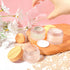 50 Gram/ml Glass Cosmetic Containers with Lids, Round Frosted Jars, Small Empty Glass Sample Jars (4 PACK 50ML)