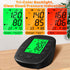 Blood Pressure Monitor Upper Arm, Adjustable 8.7"-16.5" Cuff, Backlit LCD Screen, 2x99 Memory, Talking Function Black