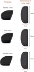 Setex Gecko Grip Anti Slip Eyeglass Nose Pads, Bulk Pack 15 Black Pair, USA Made