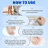 ISUNRISE 42 8-Hour Nail Repair Patches Pcs, Toenail Treatment Extra Strength, Overnight Nail Treatment for Damaged