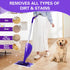 NXPPYY 100 Pack Mop Pads Refills Compatible with WetJet Mop, Disposable Mop Pads for Hardwood Floors, Tile, Laminate