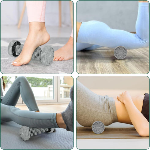 Foot Roller Massager for Plantar Fasciitis Relief, Manual Deep Tissue Foot Massager for Pain Relief and Reflexology