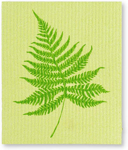 Set 2 (6.5x8 Abbott Collection Fern Leaf Amazing Swedish Dish Cloths, of - Cellulose/Cotton L)