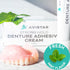 Extra Strong Denture Adhesive Cream, 12 Hour Hold, Waterproof, Zinc & Fluoride Free, Mint Flavor, 3 Pack, 4.2 Fl Oz