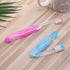 WOEIFGV 1pc Foldable Soft Hair Portable Toothbrush Travel Camping Hiking Outdoor