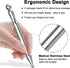 Melonsun Stainless Steel Acupuncture Pen for TMJ Relief, FSA-HSA-Eligible TMJ Massager for Jaw Clenching, Acupressure