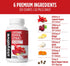 Stay Alive Cayenne Pepper 8000mg, Ginger 1500mg, Garlic 1500mg, Turmeric 1500mg, BeetRoot 3000mg, Black Pepper - 120