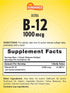 Sundance Vitamin B12 | 1000 mcg | 50 Quick Release Softgels | Non-GMO and Gluten Free Supplement