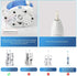 Toothbrush Replacement Heads, 4-Pack, White for Waterpik Complete Care 5.0/9.0 (CC-01/WP-861), STRB-4WW