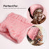 Red by Kiss Extra Wide Spa Headband, Super Absorbent Plush Fleece for Makeup, Skincare, Face Washing, One Size Fits All