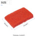 Scouring Pad (15 x 10cm/6"x 4") 5pcs, Kitchen Dishwashing Sponge, Non-Scratch Cleaning Sponges Scrub Sponges - for Pots, Pans, Dishes, Utensils, Red by METALLIXITY