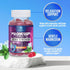 Magnesium Gummy - High Absorption Magnesium Citrate Supplement for Relaxation, 60 Raspberry Gummies