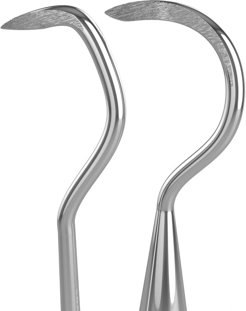 Dental Plaque Remover Tool - Stainless Steel Tooth Scraper for Tartar and Plaque Removal, Dentist's Dental Scaler