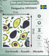 Solvra 10 100% PCS Fruit Print Swedish Dishcloths for Kitchen Biodegradabl, Reusable Cellulose Sponge Cloth, Ultra
