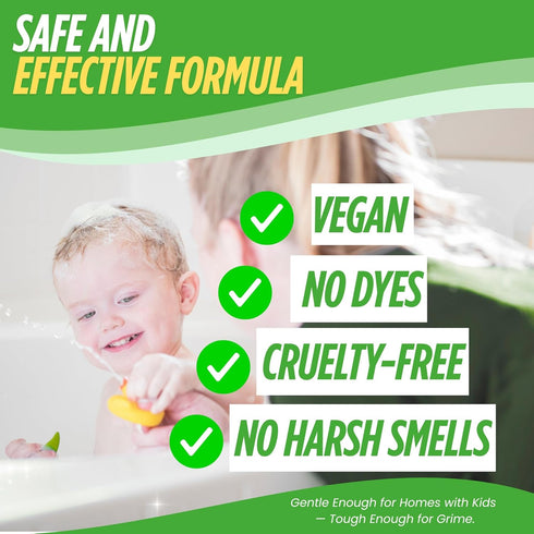 Oh Yuk Tub and Tile Cleaner All-in-One Spray for Tubs, Tile, Shower Walls, and More | Removes Soap Scum and Residue |