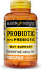 MASON NATURAL Probiotic with Prebiotic, 40 Veggie Caps for Healthy Digestive Function