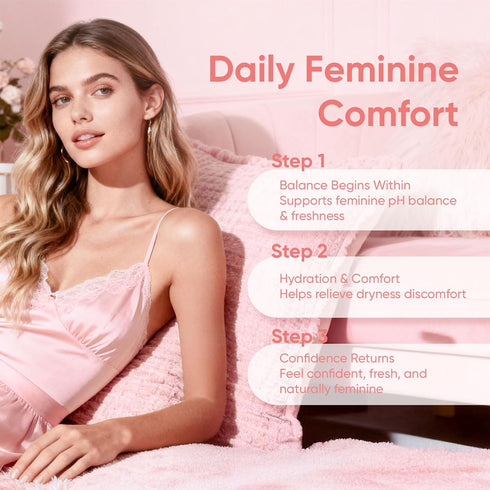 WXDOAU 120 Count Radiancy Probiotic for Women Vaginal Health - Vaginal Dryness & Ph Balance with Lactobacillus Strains