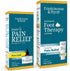 FRANKINCENSE & MYRRH Foot Pain Combo Pack - Foot Pain Relief Rubbing Oil (2 oz) and Intensive Foot Therapy Lotion (3 oz)